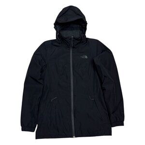 THE NORTH FACE DryVent Black Water Resistant Windbreaker Fleece Jacket Womens XS